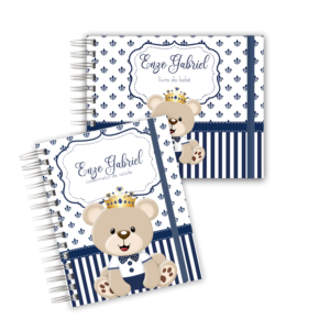 KIT BABY - URSINHO PRINCIPE AZUL MARINHO
