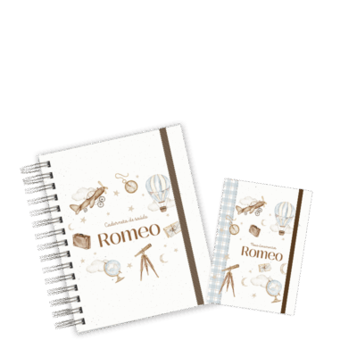 CADERNETA + PORTA DOCUMENTOS - MUNDO DE ROMEO