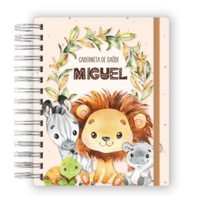 CADERNETA DE SAÚDE - SAFARI FOFO