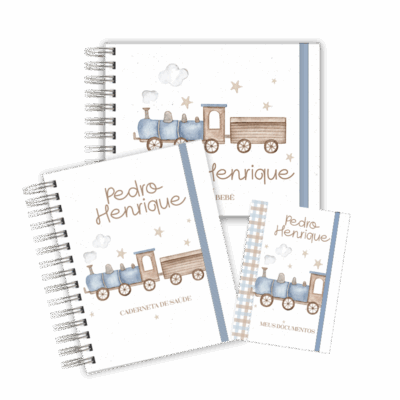 KIT MATERNIDADE MEMÓRIAS - MEU TRENZINHO II