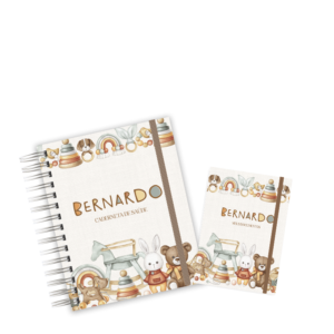 CADERNETA + PORTA DOCUMENTOS - BRINQUEDOS BOHO
