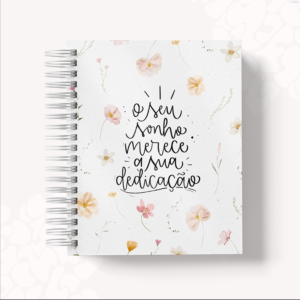 AGENDA  - O SEU SONHO MERECE SUA DEDICAÇÃO 2