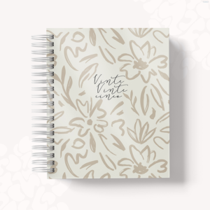 AGENDA  - NUDE FLORAL