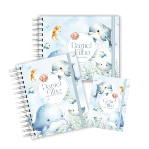 KIT MATERNIDADE AFETIVA - FUNDO DO MAR BABY