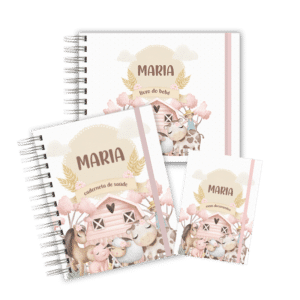 KIT MATERNIDADE AFETIVA - FAZENDINHA MENINA