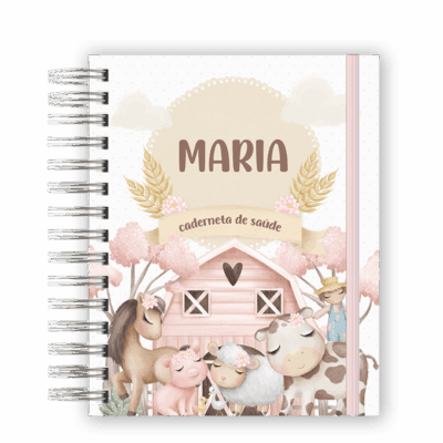 CADERNETA DE SAÚDE - FAZENDINHA MENINA