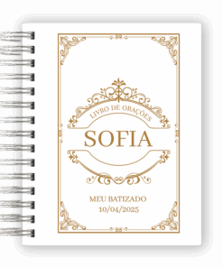 Livro de Oração Arabesco menina - ATACADO