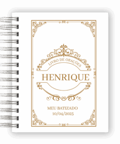 Livro de Oração Arabesco menino - UNITÁRIO