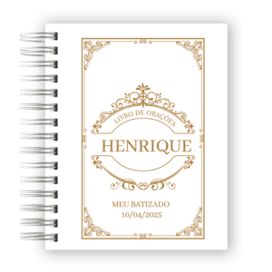 Livro de Oração Arabesco menino - UNITÁRIO
