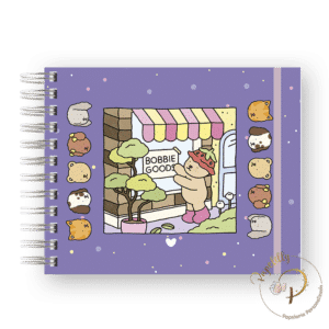 Livro Bobbie Goods Lilás bolinhas- LEIA A DESCRIÇÃO