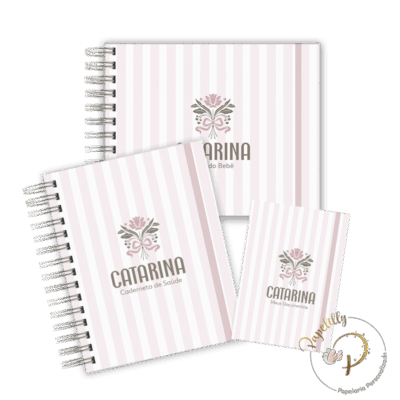 KIT MATERNIDADE AFETIVA - MINIMALISTA FLORAL ROSA