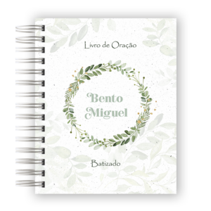 Livro de Oração Frame menino - UNITÁRIO