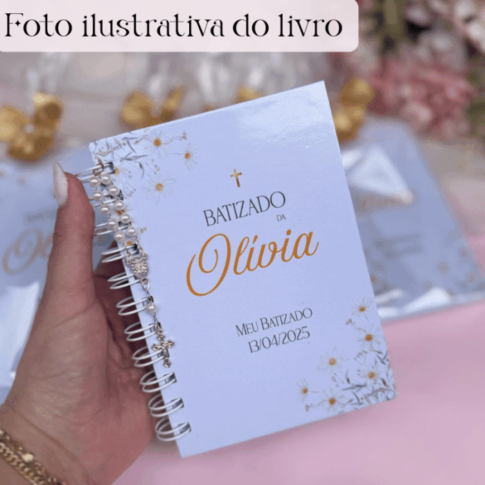 Livro de Oração Folhagem verde - ATACADO - Imagem 4