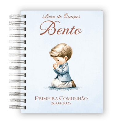 Livro de Oração Menino orando - ATACADO
