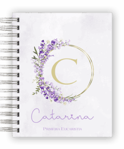 Livro de Oração Inicial lavanda - UNITÁRIO