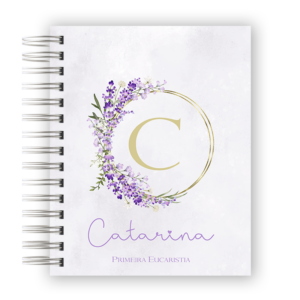 Livro de Oração Inicial lavanda - UNITÁRIO