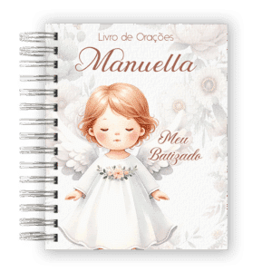Livro de Oração Anjinha Baby - UNITÁRIO