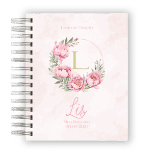 Livro de Oração Floral Peônia - UNITÁRIO