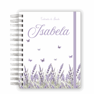 CADERNETA DE SAÚDE - FLORAL LAVANDA