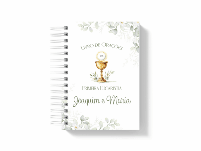 Livro de Oração Folhagem delicada - ATACADO