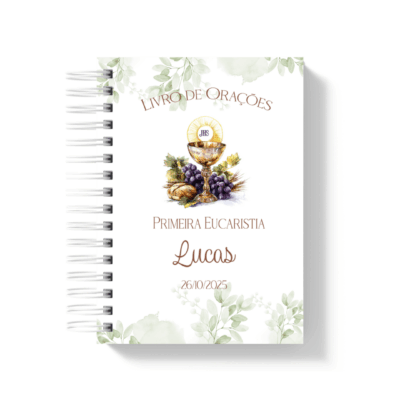 Livro de Oração Folhagem Eucaristia - ATACADO