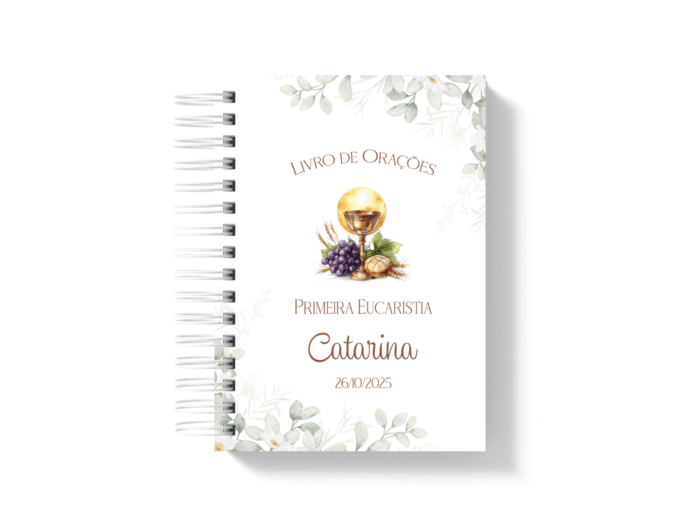 Livro de Oração Folhagem Cálice - ATACADO