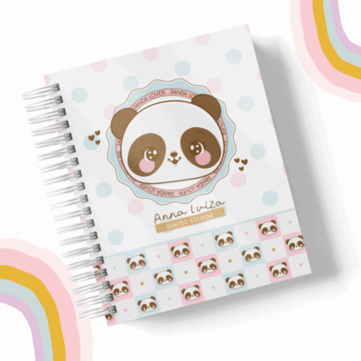 AGENDA ESCOLAR BABY  - PANDA