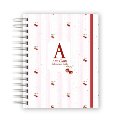 CADERNETA DE SAÚDE - ALFABETO CEREJINHA