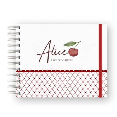 LIVRO DO BEBÊ - CEREJINHA