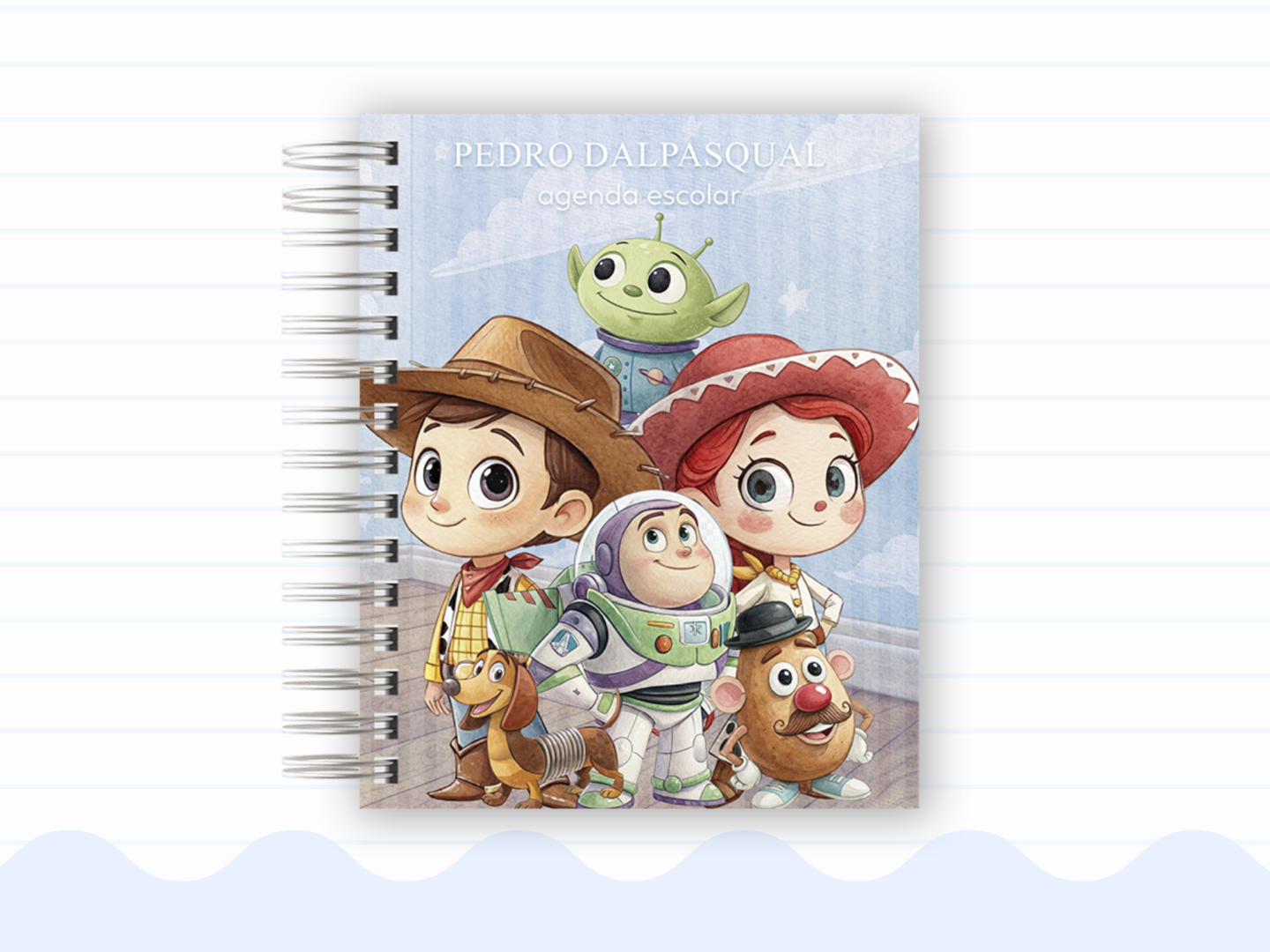AGENDA ESCOLAR KIDS E TEEN - TOY STORY