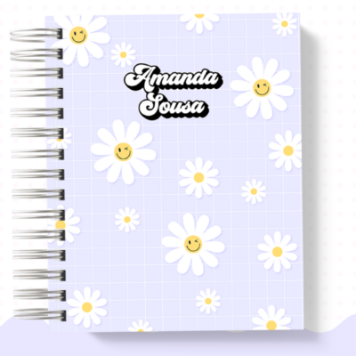 AGENDA ESCOLAR KIDS E TEEN - MARGARIDA LILÁS