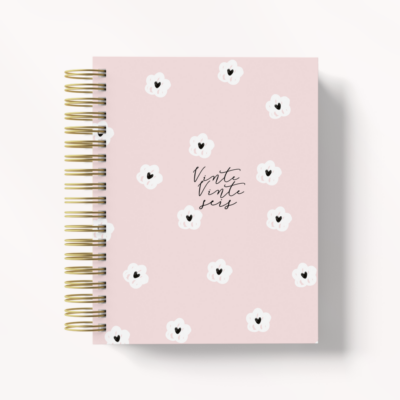 AGENDA  - PRETO MARGARIDAS