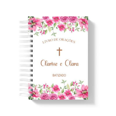 Livro de Oração Rosas - ATACADO